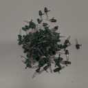 Mudder 60 Count Christmas Tree Replacement Light Bulbs 2.5v 0.425 Watt Replacement Bulb Mini Incandescent Wire String Lights Decoration for Prelit Xmas Tree(Green Base with Warm White Bulb)