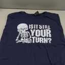 Board Game - Is It Still Your Turn? T-Shirt Size -Small, Navy Blue