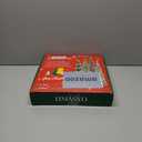 HMASYO 6 FT Pop Up Tinsel Christmas Tree with 100 Colored Timer Lights & Remote, Green Candy Collapsible Artificial Pencil Tree Xmas Decoration for Home, Office, Party, USB Powered, Easy Assembly