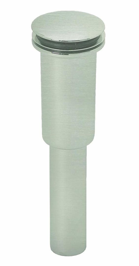 Westbrass R410E-07 Umbrella Style Universal Lavatory Bathroom Sink Drain Assembly, Satin Nickel