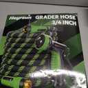 NON-EXPANDABLE Garden Hose 25 FT, Heavy Duty Steel Metal Flexible Water Hose with 10-Function Spray Nozzle, Durable Fabric Skin, No Kinks & Leak-Proof with Upgraded Handle