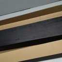 PHPH 36 Inch Wood Floating Shelves for Wall, Wooden Wall Shelves for Bedroom, Set of 4 Black
