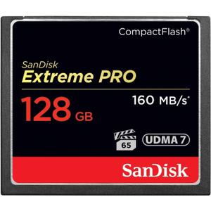 SanDisk 128GB Extreme PRO CompactFlash Memory Card UDMA 7 Speed Up To 160MB/s- SDCFXPS-128G-X46