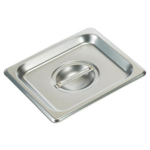 Winco SPSCS 44202 Size Solid Cover,Stainless Steel,Medium