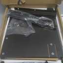 AX WABER Keyboard Tray Under Desk Pull Out with Extra Sturdy Adjustable C Clamp Mount System, 27.3 (32.5 inch Including Clamps) x 11 Inch Slide-Out Platform Computer Drawer for Typing, Black,AX01WB01