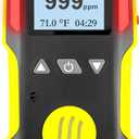 Carbon Monoxide CO Meter by Forensics | USA NIST Calibration | Dust & Explosion Proof | USB Recharge | Sound, Light and Vibration Alarms | 0-1000 ppm |
