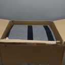 Dog Stairs with Storage, 3-Step Wider Sturdy Dog Steps for Small/Medium/Large Dogs and Older Cats, Folding Doggie Ramp for Bed/Couch/Car Hold Up to 180 lbs (16.7" H, Grey)