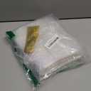 Bread Loaf Packing Bags with Ties, Large Bakery Bread Plastic Bags, 8' x 4' x 18', 100 Pack, Reusable Adjustable