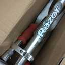 Razor A5 Lux Kick Scooter for Kids Ages 8+ - 8" Urethane Wheels, Anodized Finish Featuring Bold Colors and Graphics, for Riders up to 220 lbs