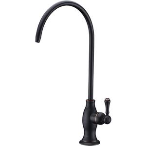 Delle Rosa Drinking Water Faucet, Stainless Steel Kitchen Water Filter Faucet, Commercial Water Filtration Faucet for Under Sink Water Filter System, Oil Rubbed Bronze Non-Air Gap RO Faucets