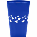 4pcs Patriotic Plastic Cups 4th of July Star Drinking Tumbler, USA