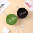 3 x Dog Poop Bag Holder, Cute Poop Bags Dispenser with Metal Clip, Doggie Waste Bag Dispenser for Leash, Black