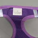 PUPTECK Dog Harness and Leash Set for Small Medium Dogs No Pull Step-in Soft Mesh Puppy Cat Vest Harnesses Reflective at Night, Plaid Pattern Purple XS