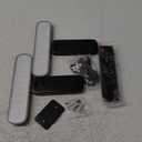 FULEN 2 Pack Picture Lights for Wall,Battery Operated Wall Sconce Rechargeable,LED Wall Light Cordless with Remote,3 Color Temperature, Art Lights for Painting,Frame,Gallery,Dartboard Lights,Black