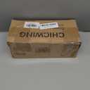 16 Pack Black Cabinet Knobs, 1-3/8 Inch(36mm) Decorative Crystal Dresser Drawer Knobs, Vintage Round Black Knobs and Pulls with Two Different Sizes Screws for Easy Installation