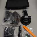 HAUXIY Wireless Apple Carplay Screen for Car 4K Dash Cam, 9" Portable Apple Carplay & Android Auto Car Stereo, with 1080p Backup Camera, GPS Navigation/Mirror Link/Voice Control/Bluetooth