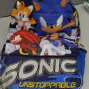 AI ACCESSORY INNOVATIONS Sonic The Hedgehog Tails And Knuckles Kids School Travel Backpack 2 Piece Set With Detachable Lunch Box, One Size