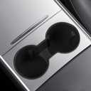 frani Center Console Cup Holder Designed for Tesla Model 3 2021-2023 Model Y 2021-2025,Tesla Interior Center Console Accessories Black