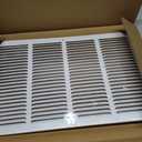 Return Air Grille for 20"Wx12"H inch Duct Opening,Air Return Vent Cover for Wall or Ceiling,AC Wall Vent Cover Grill HVAC Cold Air Intake Grille Without Filter Housing,Outer Dimension:21.75"WX13.75"H, For 20''W12''H-Duct Opening