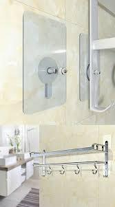 4pcs Hooks No Trace Wall Hooks for Easy Hanging Bathroom Kitchen and Office High-Strength Plastic Strong Adhesion No Damage and Simple Installation