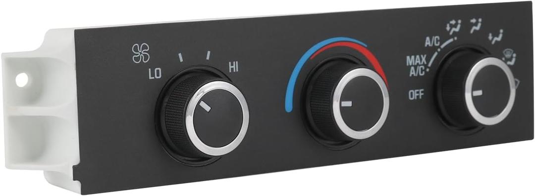 Front A/C Heater Climate Control Module Compatible with 1996-2014 Chevrolet Express 1500 GMC Savana 1500 1996-2020 Chevrolet Express 2500 3500 GMC Savana 2500 3500 Replace# 599-217, 15073274