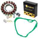 Caltric Stator and Gasket Compatible With Suzuki Lta700X Lta-700X King Quad 700 2005-2007