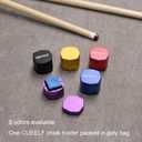 Magnetic Pool Cue Chalk Billiard Cue Chalk Carrier Case for Billiard Cue Snooker Accessory-1pc (golden)