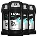 AXE Apollo Antiperspirant Deodorant Stick For Men Sage & Cedarwood 48 Hr Anti Sweat Mens Deodorant, 2.7 Ounce (Pack of 4)