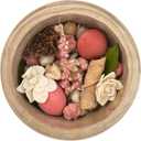 De La Terre Home Floral Fragrance Potpourri Mini Bag Decor (Pink)