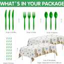 APOWBLS Storybook Baby Shower Decorations Supplies - A New Chapter Will Soon Begin Book Theme Party Decorations, Plate, Cup, Napkin, Tablecloth, Cutlery, Library Reading Book Club Decoration, Serve 24