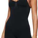 Women's Shapewear Bodysuit Tummy Control Body Shaper Seamless Sculpting Snatched Waist Body Suit XL/XXL