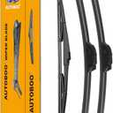 AUTOBOO 26"+19" Windshield Wipers with 16" Rear Wiper Blade Sets Replacement for 2010 2011 2012 2013 2014 2015 Toyota Prius -Original Factory Quality (Pack of 3)