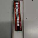 A&S Mezuzot Modern Concrete Mezuzah Case with Scroll, Easy Peel and Stick Mezuza (Black+ Engraved Shin, 6 Inches)