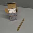 E12 Long Led Bulbs 4W Dimmable E12 Candelabra Bulb Warm White 2500K Amber Tubular Light Bulb 40 Watt T6 Edison Bulb 400lm 7.3Inch Vintage LED Filament, 6Pack