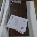 GarveeHome 5 Dresser for Bedroom, 41.3 in Tall Vertical Drawer Dresser with Large Storage, Freestanding Wooden Closet Chest for Bedroom, Living Room, Walunt