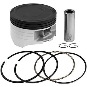 Road Passion Engine Piston and Rings Set Replacement for HONDA XR400R 1996-2004 TRX400EX 1999-2007(Oversize +100 86mm;1 Set)
