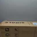 Tri-Fold Memory Foam Mattress, 4 inch Single Folding with Washable Covers, Reversible Design, Foldable Topper for Travel&Guests,25"x75"x4" (White)