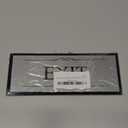 OriginDesigned Exit Door Sign, Adhesive Plaque, Stylish Metallic Silver and Black