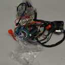 Complete Wiring Harness Kit Compatible with Tao tao Coolster 110cc 125cc Chinese ATV Quad 4 Wheeler 4 Stroke Parts with Ignition Coil Relay Solenoid Voltage Regulator CDI Box Stator Starter