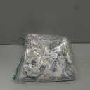 Jinchan Lima Vintage Area Rug 3x5 for Entryway - Machine Washable Stain Resistant Non-Slip Low Pile Ultra-Thin Floral Print Indoor Rug for Kitchen Bedroom Living Room (3x5ft, Blue)