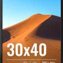 LaVie Home 30x40 Picture Frame for Wall Display, 30x40 Black Picture Frame with HD Plexiglass, 30 x 40 Diamond Painting Frame 1 Pack, Display Frame for Vertical or Horizontal, Classic Collection