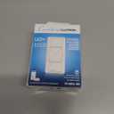 Lutron Caseta Original Smart Dimmer Switch (Lutron Smart Hub Required), for LED Lights, 150 Watt, Single-Pole/3-Way, No Neutral Required, PD-6WCL-WH, White