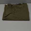 EACHYES Womens T Shirts V-Neck Half Sleeve Loose Fit Shirts Casual Solid Basic Tops Xl, Army Green