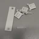 Sliding Closet Door Floor Roller Guide - Adjustable Width 3-Roller Design - Easy Install! (White) | Grovers Home Solutions