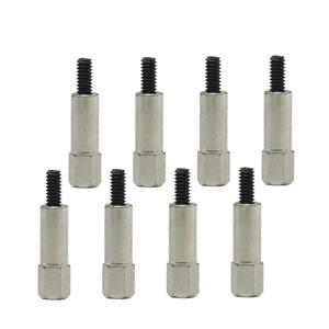 Chrome Valve Cover Bolt Set(8Pcs) Replacement for Chevy 283 305 327 350 383 SBC Stud Kit