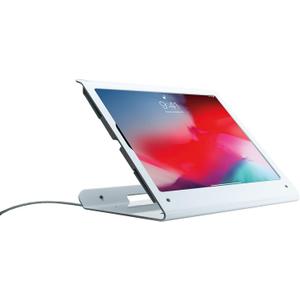 Theft-Deterrent Kiosk CTA Sleek Rotating Theft-Deterrent Kiosk Stand with Optional Swivel for Retail Transactions and Security Locking Cable for iPad Pro 3rd Gen. 12.9-Inch (PAD-RTDW13) White