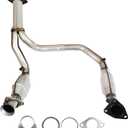  Fit for 2007 2008 Chevrolet Silverado 1500/ Tahoe/Avalanche/Suburban 1500, 2007 2008 GMC Sierra 1500/ Yukon/Yukon XL 1500 4.3L/4.8L/5.3L/6.0L Catalytic Convertor (EPA Compliant)