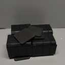 Bed Risers Furniture Risers Heavy-Duty Rectangular Adjustable Block Lift to 3 inches and 4.3 inches Desk, Sofa, Chair Legs, Refrigerator, Washing Machine Support up to 4000 pounds (Black-square)