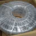 1-1/2"id-50ft PVC Reinforced Tubing Steel Wire Suction Flexible Hose Vinyl Tubing Heavy Duty PVC Vacuum Hose Drain Fuel Oil Gas Water for Marine Bilge Pump Pond Spa