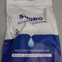 Desiccant Packs for Storage, 75 Packs 20 Gram Silica Gel Packets for Moisture Control, Food Grade Moisture Absorbers with Color Indicating, Desiccant Packs for Foods, Electronics, Jewelry, Safe